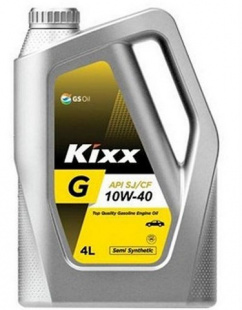 KIXX G 10w40  SJ  бензин  4 л (масло полусинтетическое) фото 114783