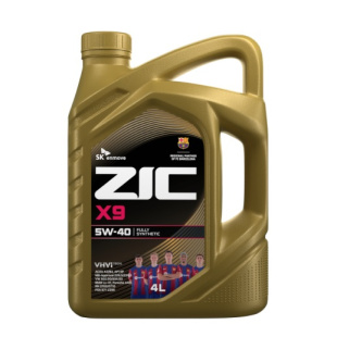 ZIC X9  5w40  SP   1 л (масло синтетическое) фото 134670