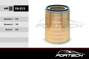 FA-015   FORTECH Ф\ возд \281306A701     HYUNDAI Aero Town 6.6TD  HD120 фото 91430