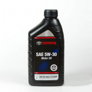 TOYOTA Motor Oil 5w30 SP/SN Plus/SN  0.946 л (масло синтетическое) Америка, Пластиковая канистра фото 114351