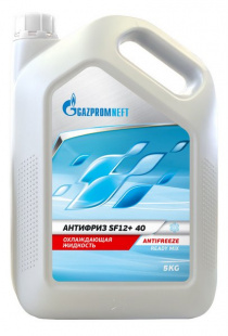 GAZPROMNEFT Antifreeze SF12+ 40    5 кг (антифриз красный) фото 93936