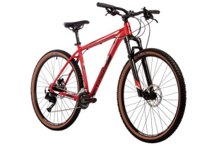 Велосипед STINGER 29" GRAPHITE COMP красный, алюминий, размер 22" 163522 2024 г фото 130247
