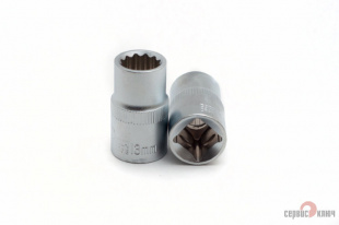 Головка (12 граней) 13мм СЕРВИС КЛЮЧ 77613 фото 115667