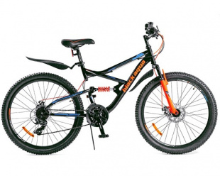 Велосипед BLACK AQUA Mount 1461 D matt 24" 2018 оранжевый-хаки GL-209D фото 99497