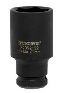 Головка торцевая ударная глубокая 1/2"DR, 32 мм, S23S2132 фото 135040