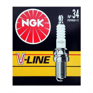 Свечи NGK  № 34  РZFR5D-11 (упаковка 4 шт) фото 92793