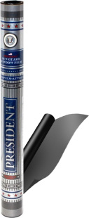 Пленка тонировочная "PRESIDENT" в тубе "Ultra Super Dark Black" (0,5м х 3м) 3%  55326 фото 83082