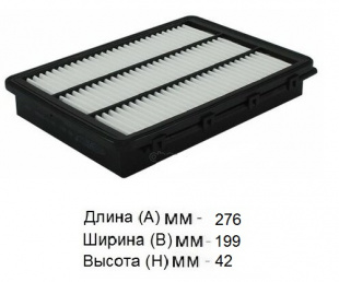 Фильтр воздушный AG 684 \28113D3300\GOODWILL    HYUNDAI Tucson 2.0 G4NA,1.6 G4FJ 15-  (MANN. C28035) фото 114139