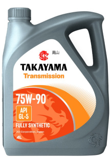 Takayama Transmission 75W90 GL-5 4л синт АКЦИЯ -18% фото 133661