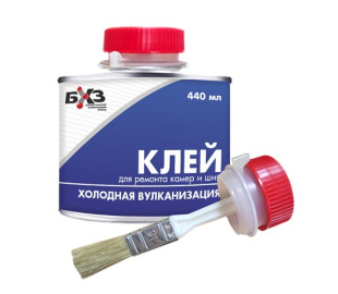 Клей для холодной вулканизации, 440 м (с кистью) (классик) фото 135482