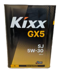Kixx GX5 5W30 SJ 4л п/с фото 136423
