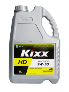 KIXX D HD  5w30  CF-4  дизель  6 л (масло полусинтетическое) фото 85511
