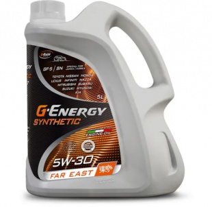 G-Energy Synthetic Far East 5w30 API SP ILSAC GF-6  5 л (масло синтетическое) НОВЫЙ фото 112257