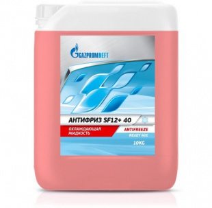 GAZPROMNEFT Antifreeze SF12+ 40   10 кг (антифриз красный) фото 115054