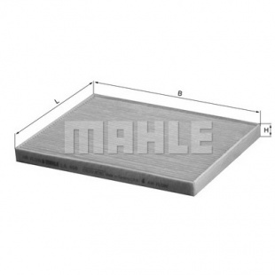 MAHLE Элемент фильтрующий салонного фильтра LA 408 Z0322 (CU 2138) фото 110550