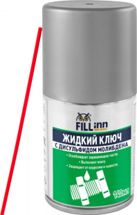 FL119 Жидкий ключ с дисульфидом молибдена, 140 мл (аэрозоль) фото 124003