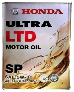 HONDA Ultra Ltd SP 5w30   4 л (масло синтетическое) Япония фото 122268
