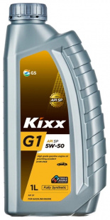 KIXX Synthetic G1 5w50  SP бензин  1 л (масло синтетическое) фото 112914