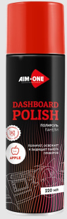 Полироль панели AIM-ONE 220мл (аэрозоль).Dashboard polish-Apple 220ml DP-APL фото 133361