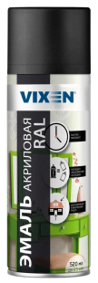 VX30905 Эмаль акриловая RAL, черный янтарь, матовый 520мл фото 131288
