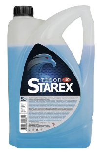 Starex Тосол синий -40 5кг АКЦИЯ-10% фото 133924