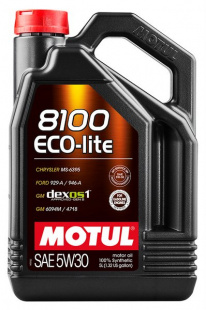 MOTUL 8100 Eco-lite 5w30  SP-RC   4 л (масло синтетическое) 108213/113497 фото 83777