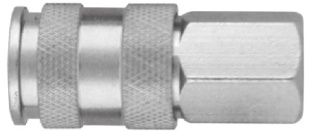 Быстросьем для пневматических изделий 1/4" ГАЙКА (мама) GM-02AF фото 129282