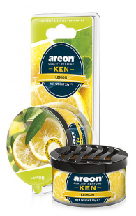 Ароматизатор на панель AREON KEN BLISTER Lemon 704-AKB-05 фото 84600