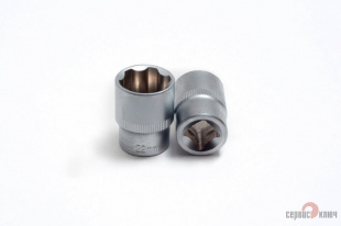 Головка ( 6 граней) 22мм СЕРВИС КЛЮЧ 77522 фото 115663