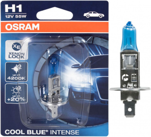 64150CBI-BOX К-т ламп H1 12V 55W P14.5s 4000К (2 шт)   OSRAM фото 108672