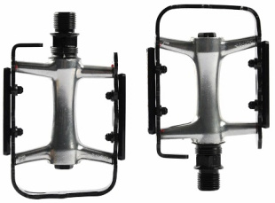 Педали Wellgo MTB алюминиевые, 103x66x25мм, резьба 9/16", полимерные подшипники, черные 9798 фото 127437