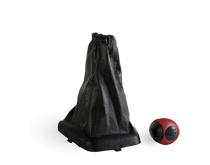 Ручка КПП КАЛИНА РАМКА винил/КРАСНЫЙ KPP00161 фото 92875