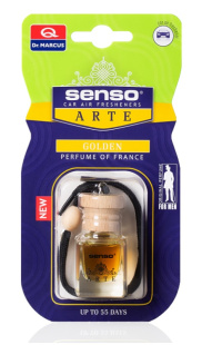 Ароматизатор подвеска с бутылочкой DR.MARCUS SENSO ARTE Golden 6 мл фото 137300