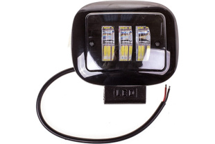 Фара свет-ная OFF ROAD 120*100(120)*60мм прям-ная 12V/24V30W6000K SKYWAY 3диода S08401037 фото 124242