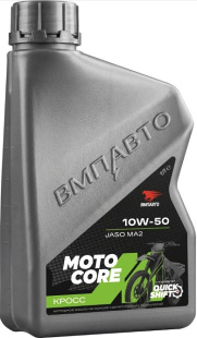 ВМП Моторное масло MOTO CORE КРОСС 4Т 10w50 SL МА2 1л п/с 9345 фото 136397