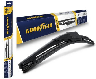 Щетка стеклоочистителя каркасная ЗАДНЯЯ GOODYEAR REAR FRAME 11"/28 см, 9 переходников GY000371 фото 137419