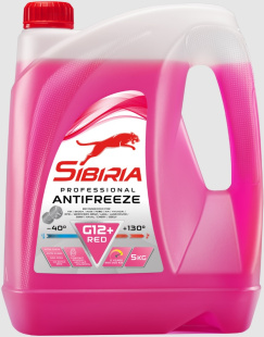 Sibiria Антифриз G12+ red -40 5кг фото 131916
