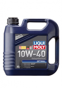 LIQUI MOLY Optimal 10w40  SL/CF, A3/B3   4 л (масло полусинтетическое) 3930 фото 94613
