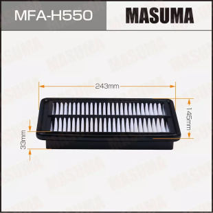 Фильтр фоздушный MFA-H550 \MFAH550\172205K9003\Masuma    HONDA  Jade (15-)  (JS. A2813) фото 130707
