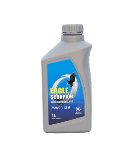 Масло трансмиссионное EAGLE SCORPION Gear Semi-Syn Oil 75W90 API GL-5 LSD  1L фото 123263