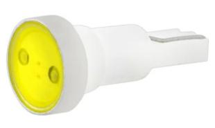 Автолампа диод T5 (W1.2W) 12V 1SMD диод , без цок. SKYWAY белая панель ST5A-0101 К-Т 10ШТ S08201214 фото 127367