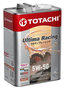 TOTACHI ULTIMA RACING UHP Fully Synthetic 5W50 API SP, ACEA A3/B4     4л фото 125960