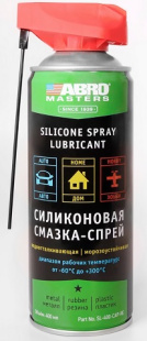 Смазка-спрей силиконовая с насадкой 400 мл SL-400-CAP-RE ABRO MASTERS фото 130173