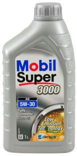 MOBIL SUPER 3000 XE 5w30  1Л  (масло синтетическое) фото 121765