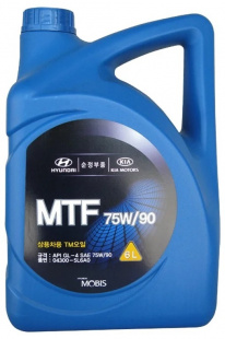 HYUNDAI MTF SAE 75W90 GL-4 6л масло трансмиссионное синт. фото 120273