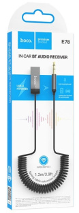 Адаптер-ресивер в магнитолу Bluetooth/ USB, черный HOCO E78 5663 фото 135579
