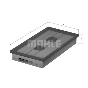 MAHLE Элемент фильтрующий воздушного фильтра LX 1643 S0322 (C 3083/1) фото 106946