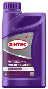 Sintec Антифриз Multifreeze violet -40 1кг ^ фото 132605