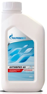 GAZPROMNEFT Antifreeze 40   1 кг (антифриз красный) фото 134565