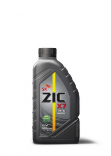 ZIC NEW X7 5w30 Diesel  SL/CF   1 л (масло синтетическое) фото 94452